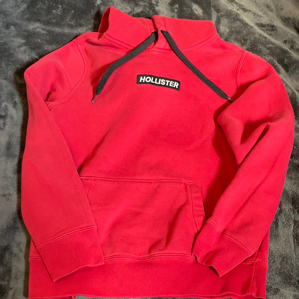 Hollister hoodie red men’s small